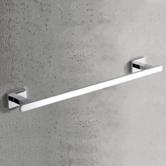 18 Inch Modern Chrome Towel Bar Nameeks NCB23